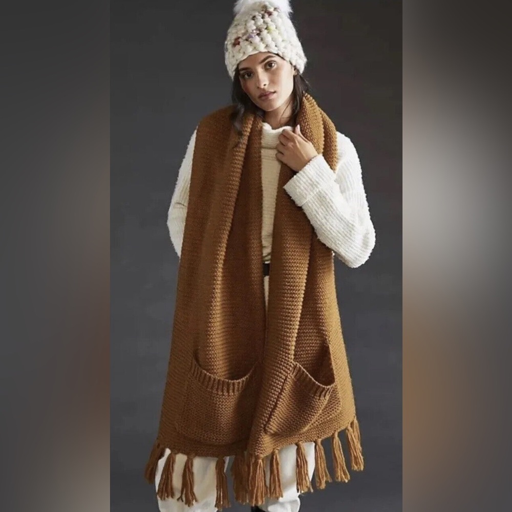 Pilcro for Anthropologie oversized scarf - NWT